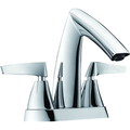 Alfi Brand Polished Chrome Two-Handle 4'' Centerset Bathroom Faucet AB1003-PC